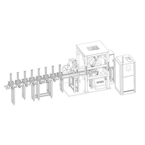 Wet Wipe Automatic Labeling And Sticking Machine